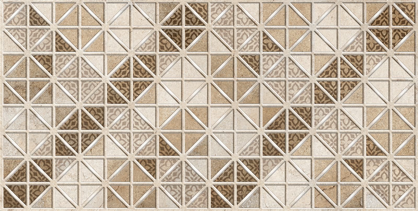 Somany Bon Evian Decor Floor & Wall Tile 600 x 1200 mm (North Plant - Kadi)