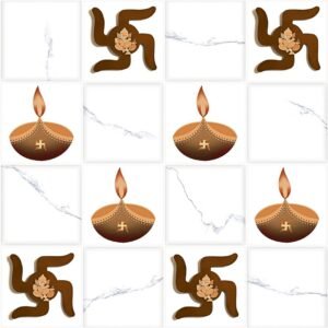 Somany Chiara Bianco Highlighter 01 Wall Tile 300 x 450 mm (North Plant - Morbi)