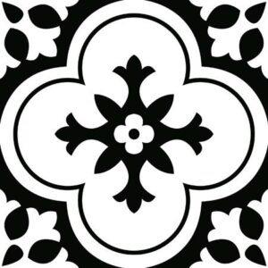 Somany EC Mitzi B&W Floor & Wall Tile 300 x 300 mm (North Plant - Kassar)