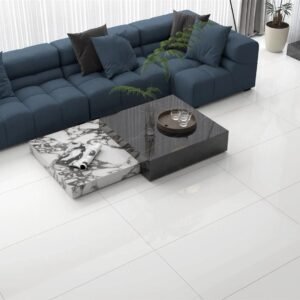 Somany FB Dazel Super White Polished Floor & Wall Tile 600 x 1200 mm (North Plant - Morbi)