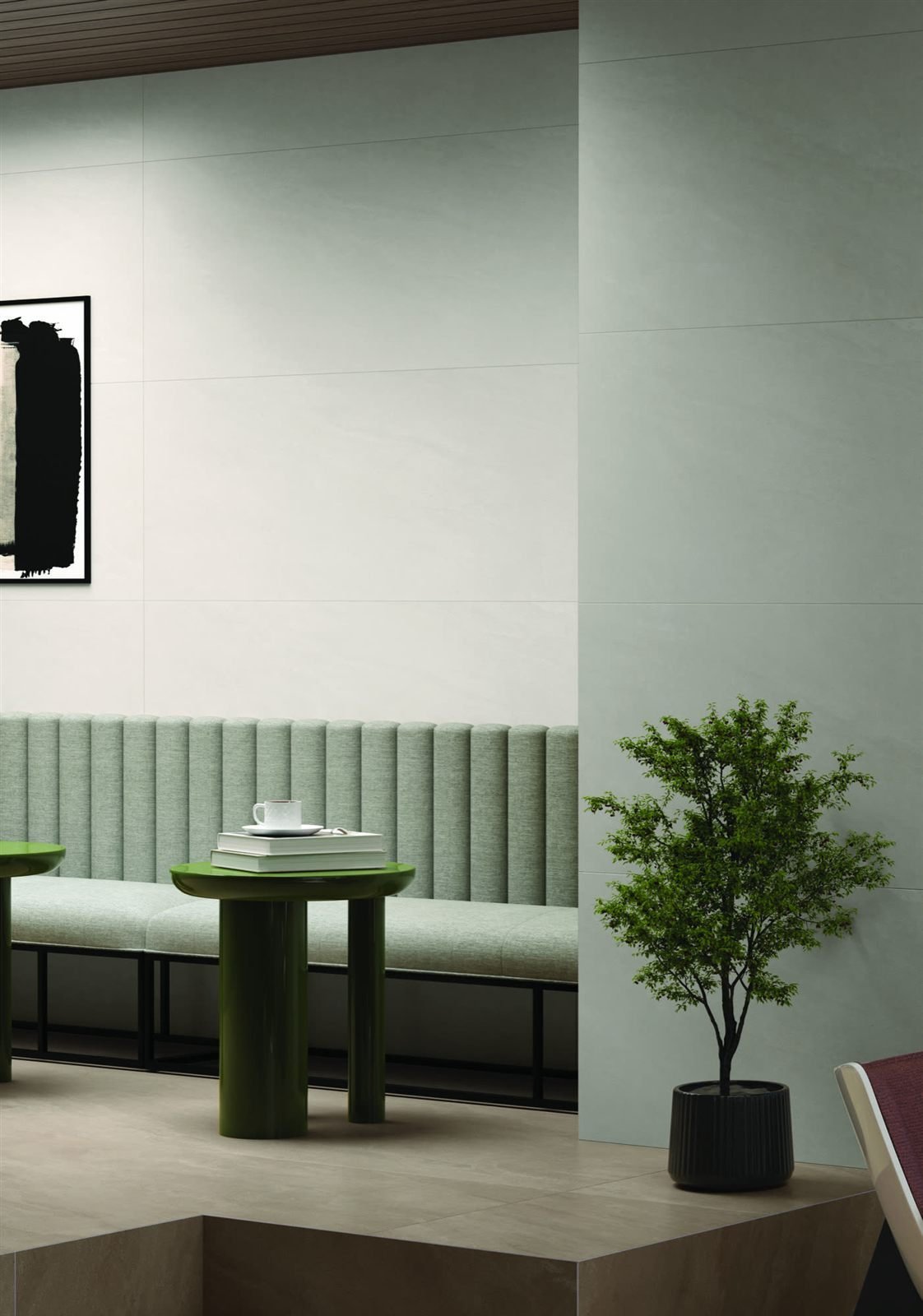 Somany Grande Plume Vermion Crema Matt Floor & Wall Tile 600 x 1200 mm (South Plant - TT) - Image 2