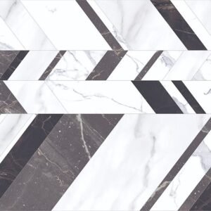 Somany Grande Valor Gervais Decor Polished Floor & Wall Tile 600 x 1200 mm (South Plant - TT)