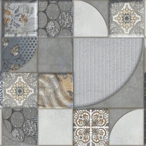 Somany Grande Valor Nuvola Grey Decor Matt Floor & Wall Tile 600 x 1200 mm (South Plant - TT)