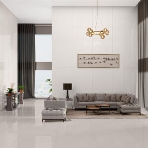 Somany Gran Winona Light Grey Polished Floor & Wall Tile 800 x 1600 mm (North Plant - Morbi)