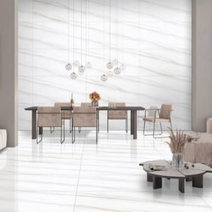 Somany Muse Sterling Silver Polished Floor & Wall Tile 600 x 1200 mm (North Plant - Morbi)