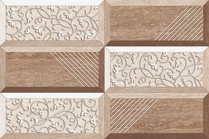 Somany Nira Beige Highlighter 01 Wall Tile 300 x 450 mm (South Plant - Sirazee)
