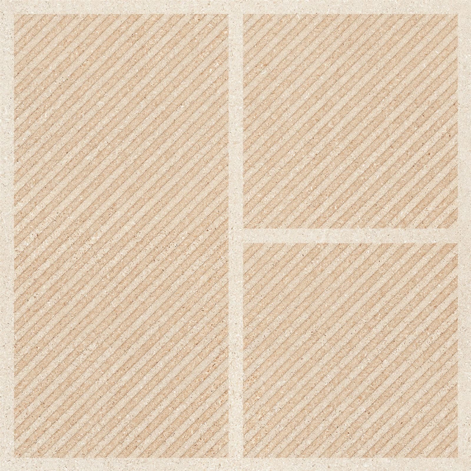Somany Rockstone Fila Beige Matt Floor & Wall Tile 600 x 600 mm (South Plant - TT)