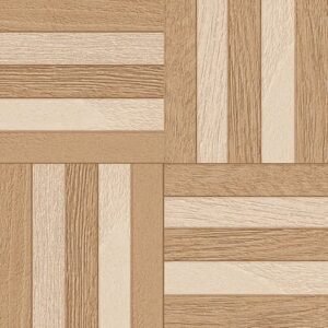 Somany Square Wood Brown Matt Floor & Wall Tile 396 x 396 mm (North Plant - Morbi)