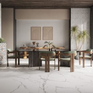Somany Statuario Branca 240 Quill Glam Floor & Wall Tile 1200 x 1800 mm (North Plant - Morbi)