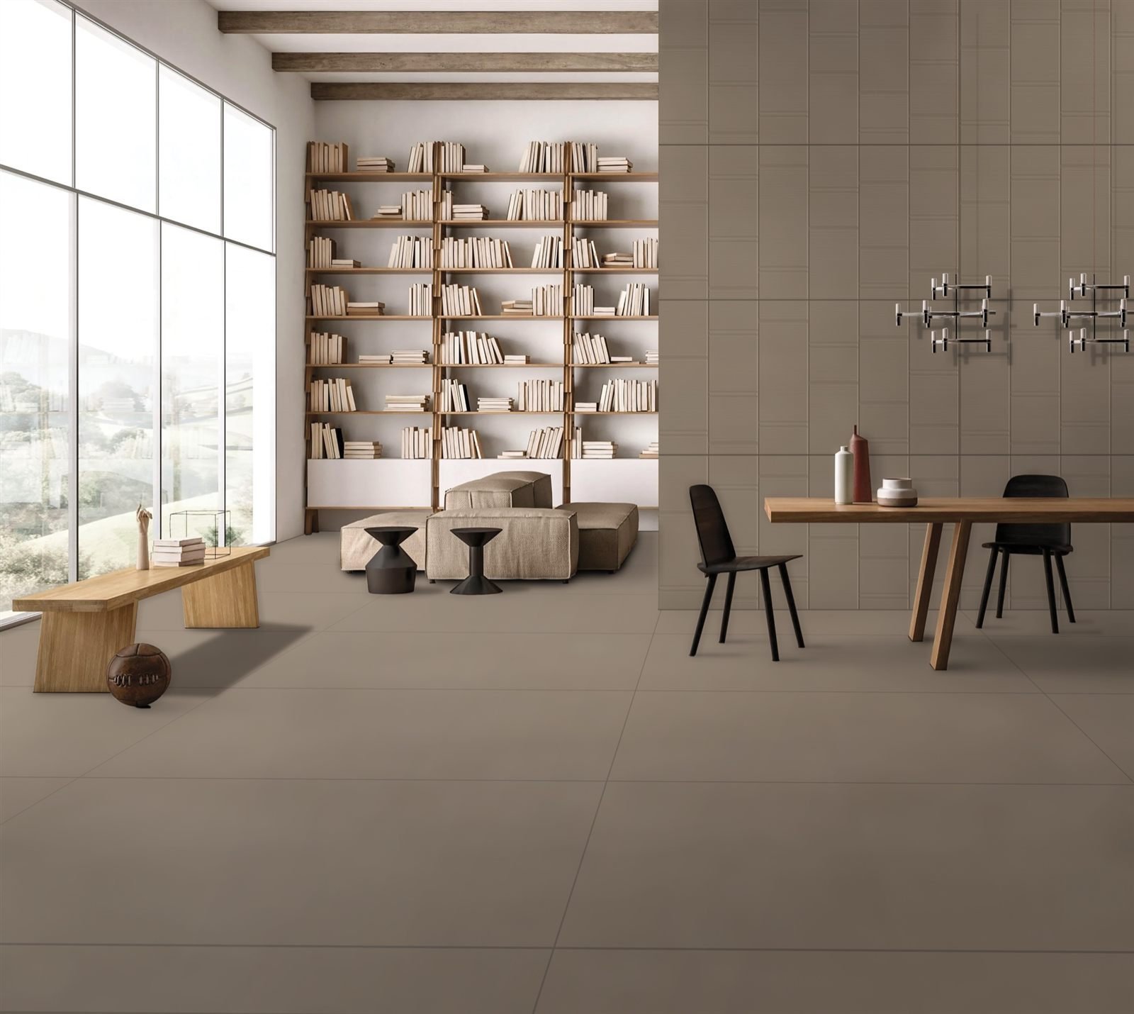 Somany Tones Hazel Nut Bar Glossy Wall Tile 600 x 1200 mm (North Plant - Morbi) - Image 2