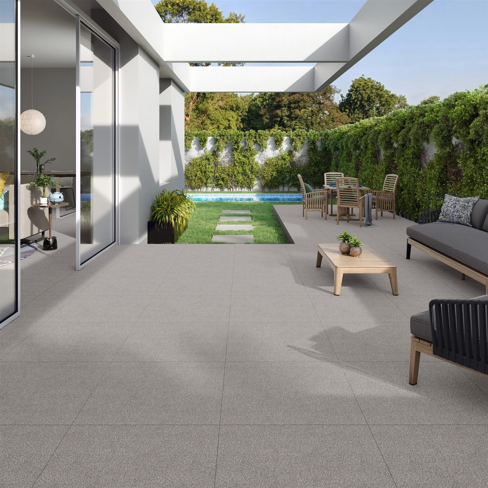 Somany Zesiro Grey Parking Tile 500 x 500 mm (North Plant - Morbi) - Image 2